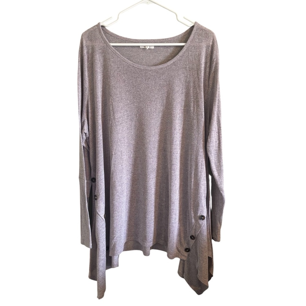 Maurices Purple Top 3X EUC